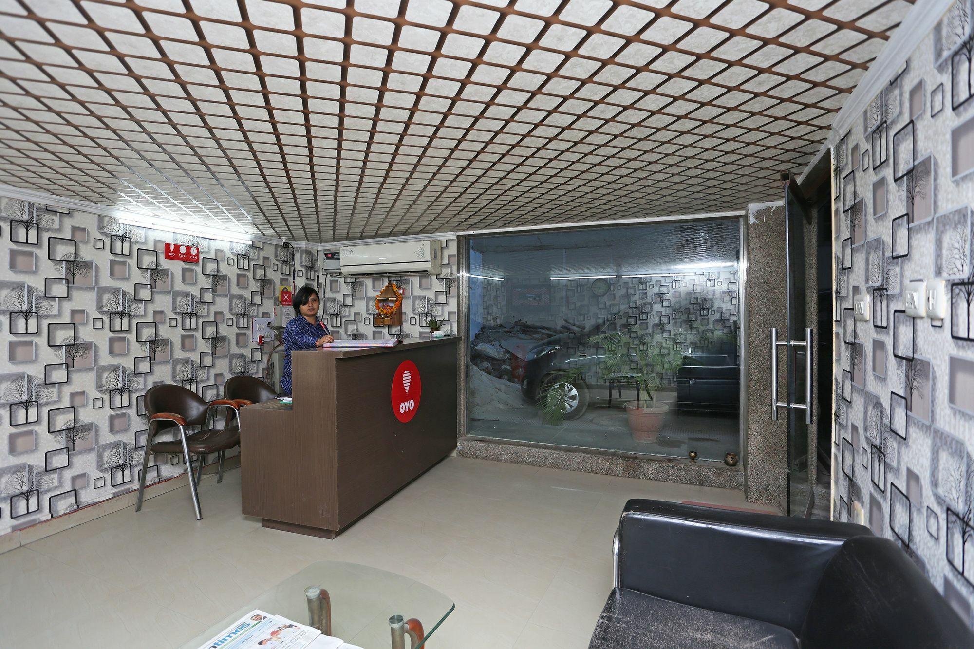 Hotel Aero Look Nuova Delhi Esterno foto
